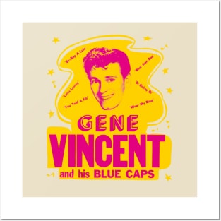 Gene Vincent Posters and Art